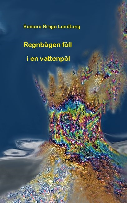 Regnbågen föll i en vattenpöl Regnbågen föll i en vattenpöl